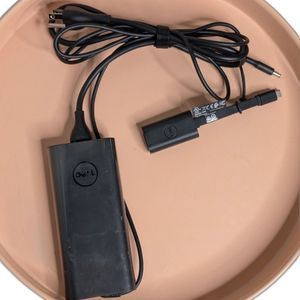 Dell 130W 4.5mm AC Adapter Charger + LAN - Type-C Adapter